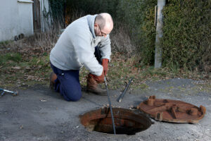 Blocked Sewage Drain